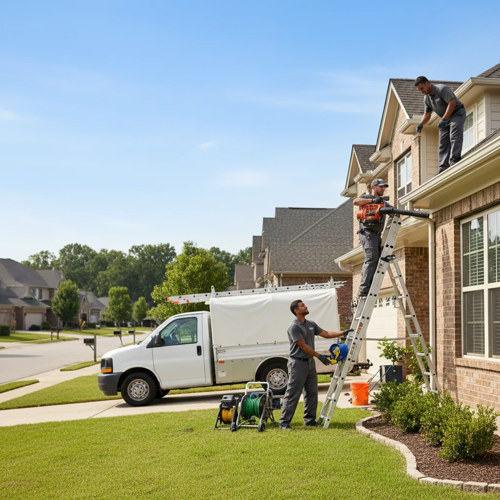 Home Gutter Service in Flomot, TX near me